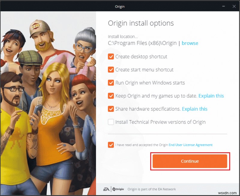 แก้ไขข้อผิดพลาด Origin 0xc00007b ใน Windows 10 