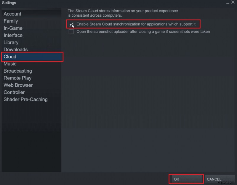 วิธีทำให้ Steam ลบบันทึกบนคลาวด์ 