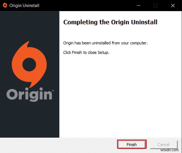 แก้ไขข้อผิดพลาด Origin 65546:0 ใน Windows 10 