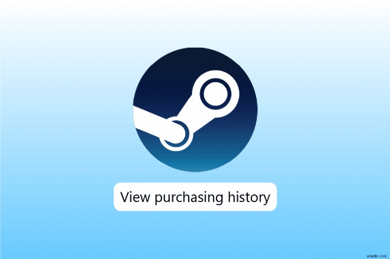 วิธีดูประวัติการซื้อบน Steam