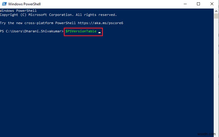 วิธีตรวจสอบเวอร์ชันของ PowerShell ใน Windows 10 