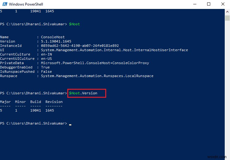 วิธีตรวจสอบเวอร์ชันของ PowerShell ใน Windows 10 