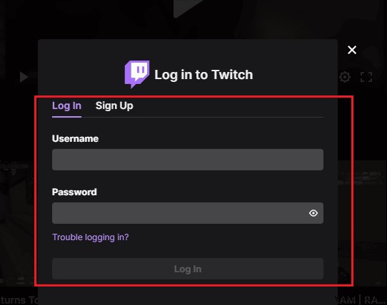 แก้ไขแอป Twitch ไม่พบเกม WOW และส่วนเสริม 