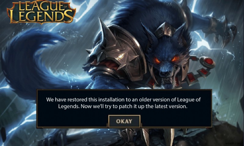 Fix League เราได้กู้คืนข้อผิดพลาดในการติดตั้งนี้แล้ว 