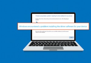 แก้ไข Windows พบไดรเวอร์สำหรับอุปกรณ์ของคุณแต่พบข้อผิดพลาด 