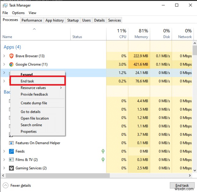 แก้ไขข้อผิดพลาด exe Nvxdsync ใน Windows 10