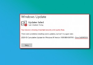 แก้ไขข้อผิดพลาดการอัปเดต Windows 10 0x800f0831 