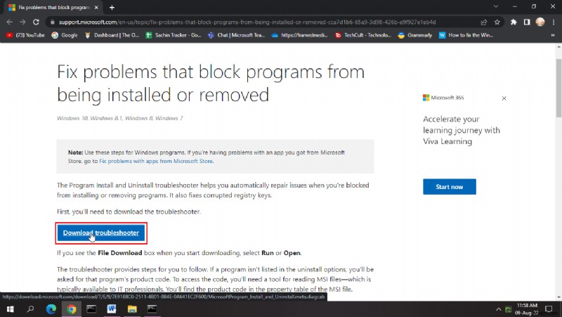 แก้ไขข้อผิดพลาดในการใช้ Transforms ใน Windows 10 