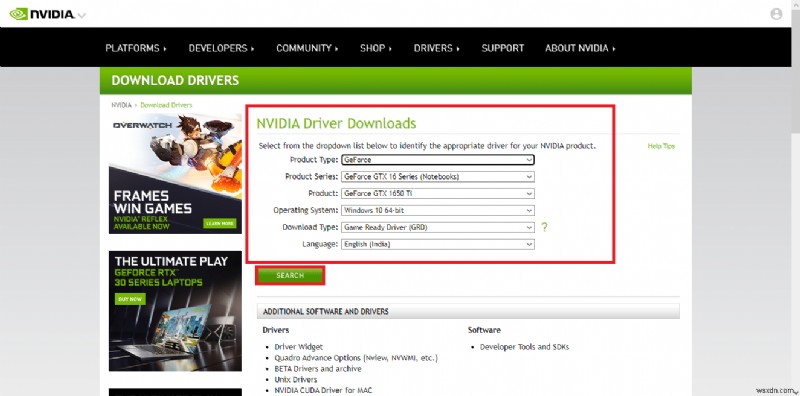 แก้ไขตัวติดตั้ง NVIDIA ไม่สามารถดำเนินการต่อ ไดรเวอร์กราฟิกนี้ไม่พบข้อผิดพลาดของฮาร์ดแวร์กราฟิกที่เข้ากันได้ 