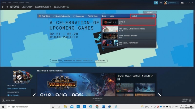 แก้ไข Dota 2 ไม่ตอบสนองใน Windows 10 