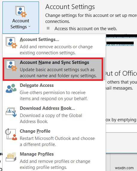 แก้ไขข้อผิดพลาด Outlook 0x8004102a ใน Windows 10 