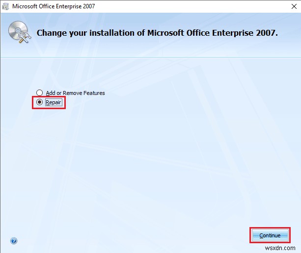 แก้ไขข้อผิดพลาด Outlook 0x8004102a ใน Windows 10 