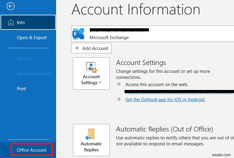 แก้ไขข้อผิดพลาด Outlook 0x8004102a ใน Windows 10 