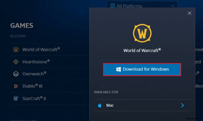 แก้ไขข้อผิดพลาดแอปพลิเคชัน WoW 64 EXE 