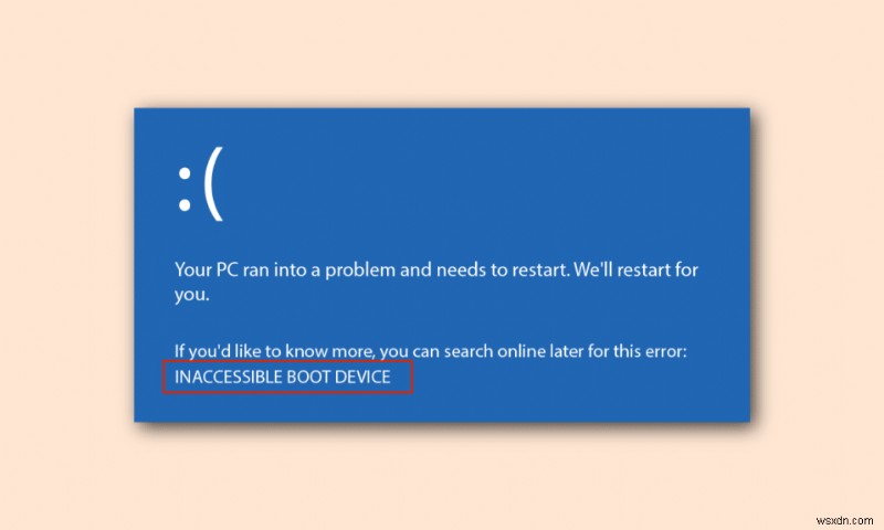 แก้ไขปัญหาอุปกรณ์บู๊ตใน Windows 10 