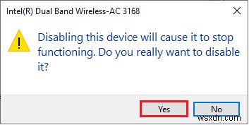 แก้ไข Intel Wireless AC 9560 ไม่ทำงาน 
