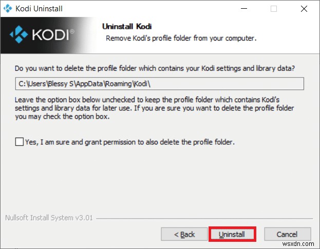 แก้ไขข้อผิดพลาด Kodi ไม่สามารถสร้างแอปพลิเคชันออก 