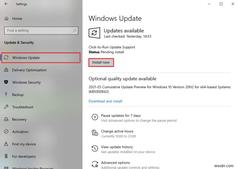 แก้ไขข้อผิดพลาด WOW51900314 ใน Windows 10 