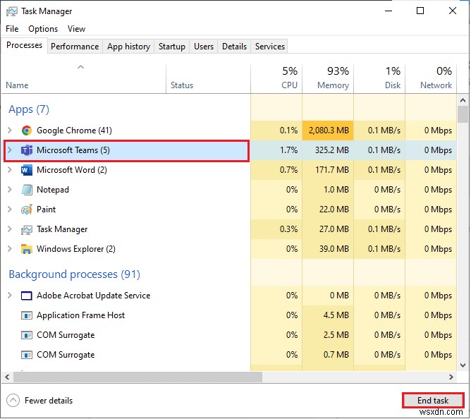 แก้ไขข้อผิดพลาดของทีม caa7000a ใน Windows 10 