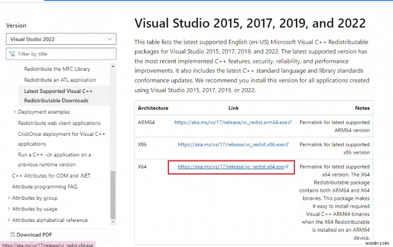 วิธีการซ่อมแซม Microsoft Visual C++ Redistributable