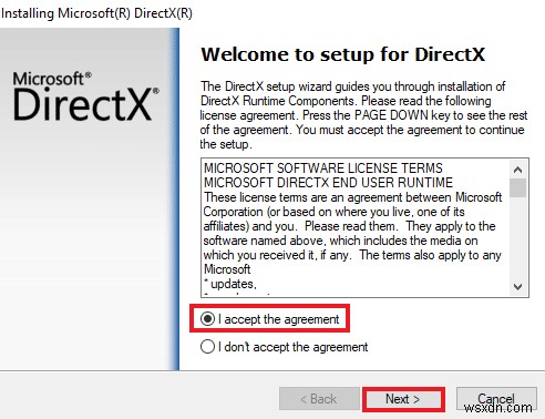 วิธีการติดตั้ง DirectX ใหม่ใน Windows 10