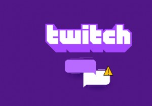 แก้ไข Twitch ไม่สามารถเชื่อมต่อกับแชทได้ 