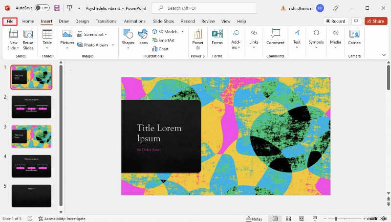 แก้ไขข้อผิดพลาด PowerPoint ไม่บันทึกไฟล์