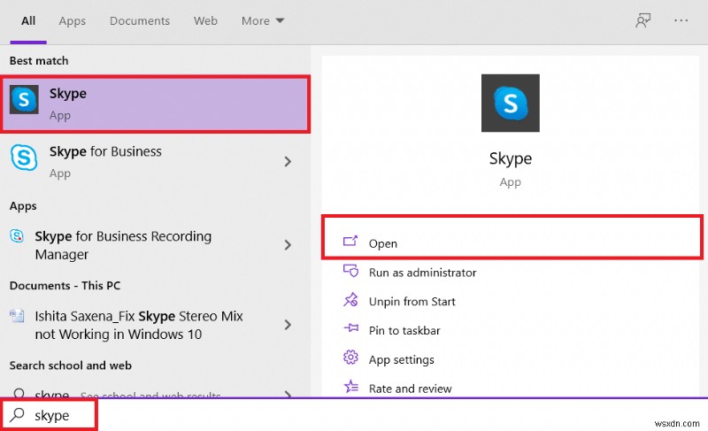 แก้ไข Skype ไม่สามารถเข้าถึงการ์ดเสียงใน Windows 10