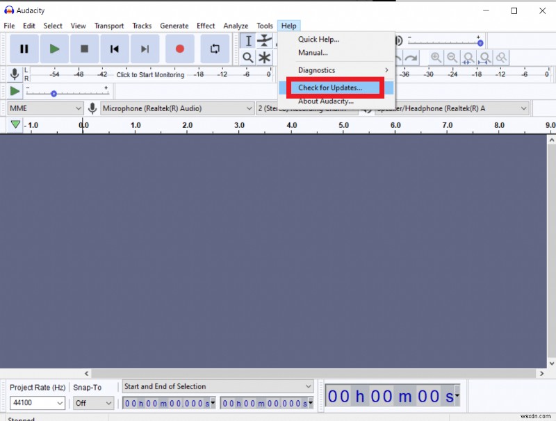 วิธีแก้ไข Latency ใน Audacity ใน Windows 10 