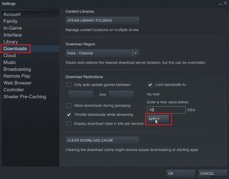 วิธีทำให้ Steam ปิดการใช้งานการอัปเดตอัตโนมัติ 