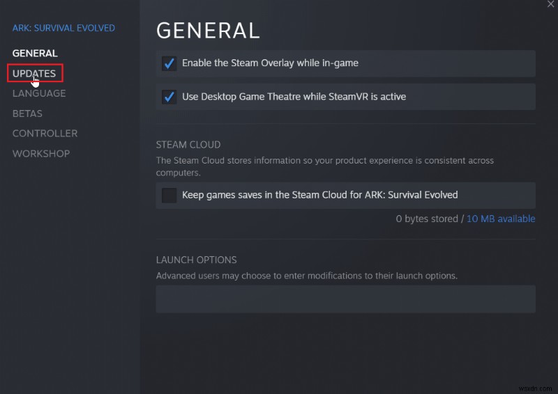 วิธีทำให้ Steam ปิดการใช้งานการอัปเดตอัตโนมัติ 