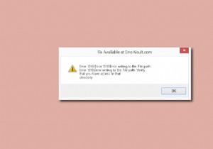แก้ไขข้อผิดพลาด 1310 ตรวจสอบว่าคุณมีสิทธิ์เข้าถึงไดเรกทอรีนั้น 