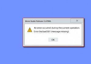 แก้ไขข้อผิดพลาด 0xc0aa0301 ใน Windows 10 