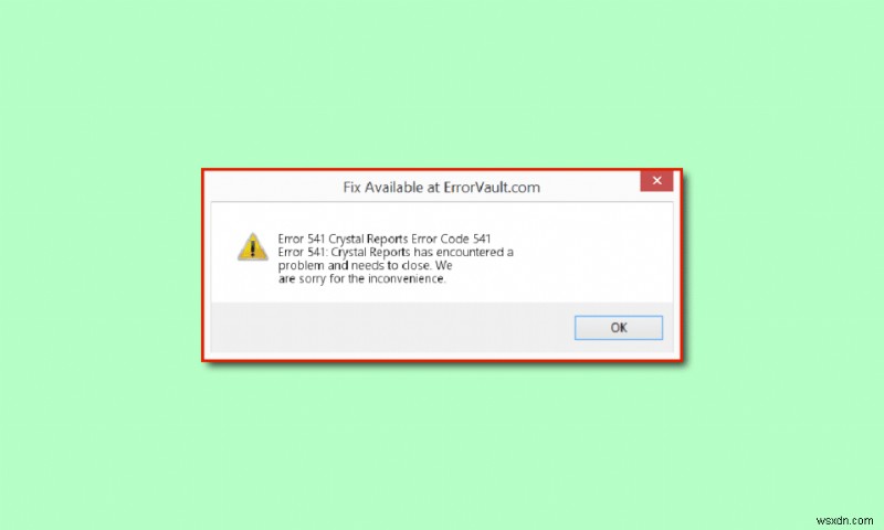 แก้ไขรหัสข้อผิดพลาด 541 ใน Windows 10 