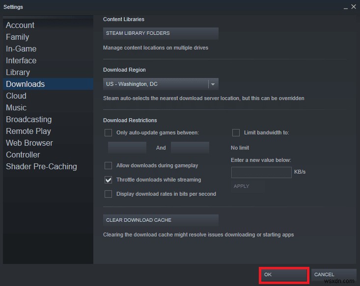 แก้ไขข้อผิดพลาด Steam 53 ใน Windows 10 