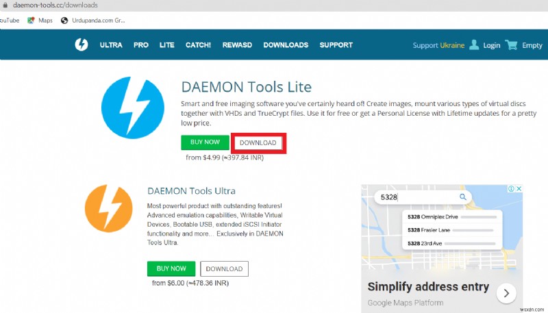 แก้ไข Daemon Tools ไม่สามารถเข้าถึงไฟล์รูปภาพMDF 