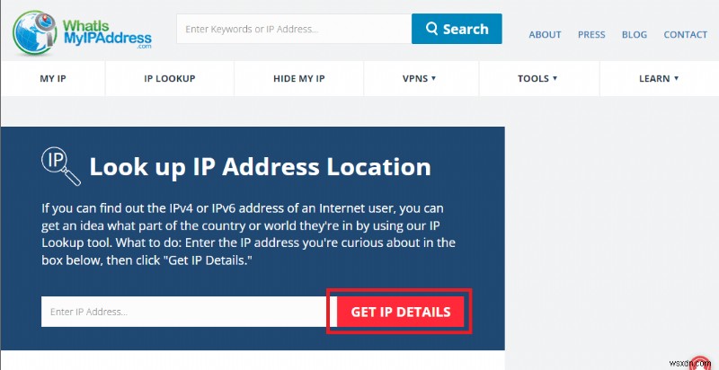 วิธีค้นหาตำแหน่งที่แน่นอนของใครบางคนด้วยที่อยู่ IP 