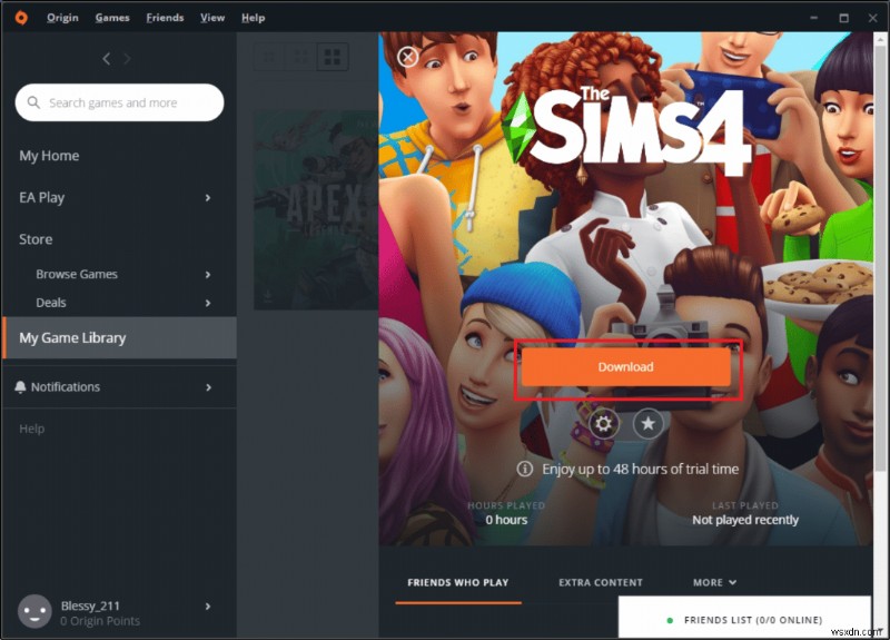 5 วิธีในการแก้ไข Sims 4 ไม่สามารถเริ่มเนื้อหาของข้อมูลผู้ใช้ของคุณ 