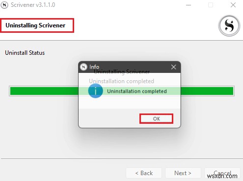 Fix Scrivener ไม่ตอบสนองใน Windows 10