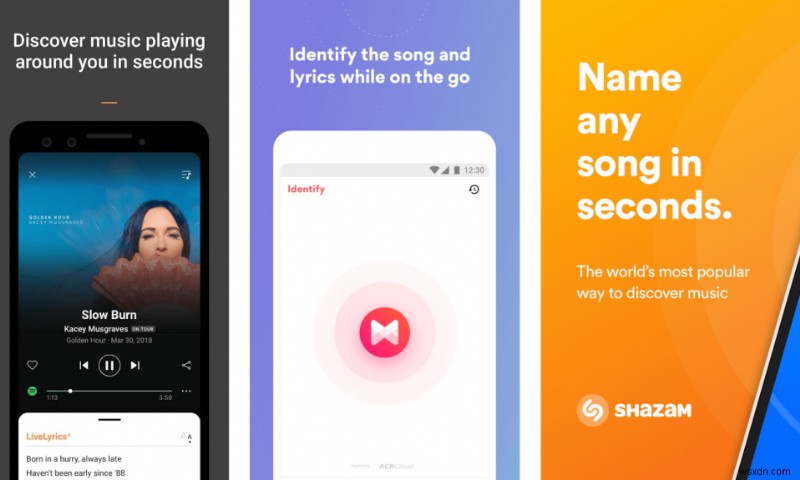 6 แอปค้นหาเพลงที่ดีที่สุดสำหรับ Android ปี 2022