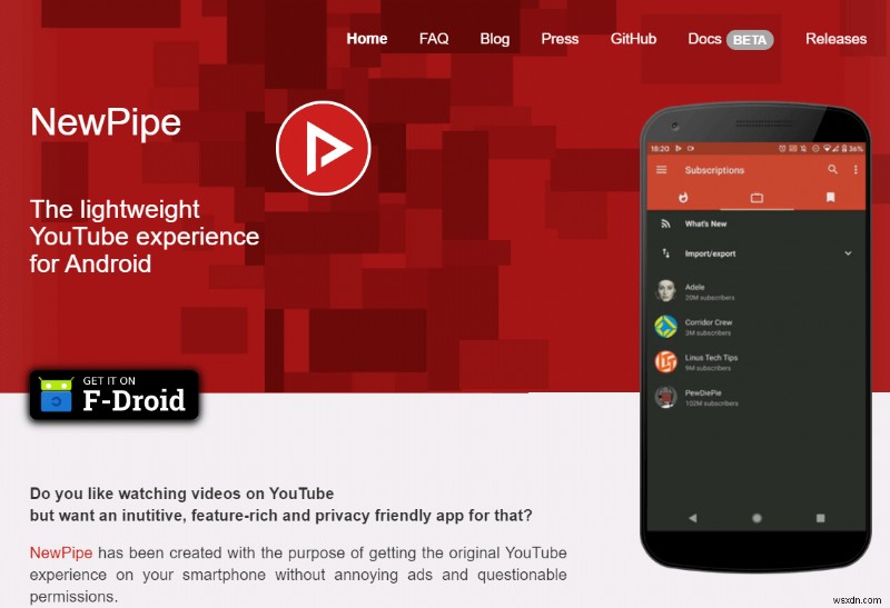 8 สุดยอดเครื่องมือดาวน์โหลดวิดีโอ YouTube สำหรับ Android 2022