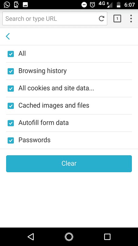 วิธีการลบประวัติการท่องเว็บบนอุปกรณ์ Android