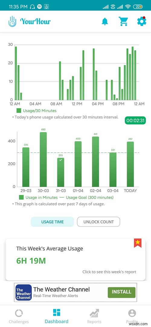 3 วิธีในการตรวจสอบเวลาหน้าจอบน Android