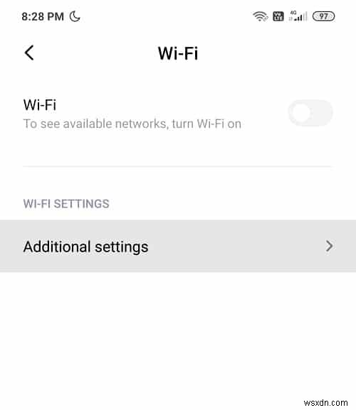 แก้ไขปัญหาการเชื่อมต่อ Android Wi-Fi