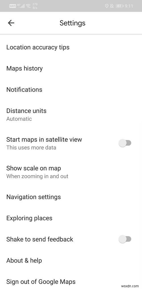 แก้ไข Google แผนที่ไม่พูดบน Android