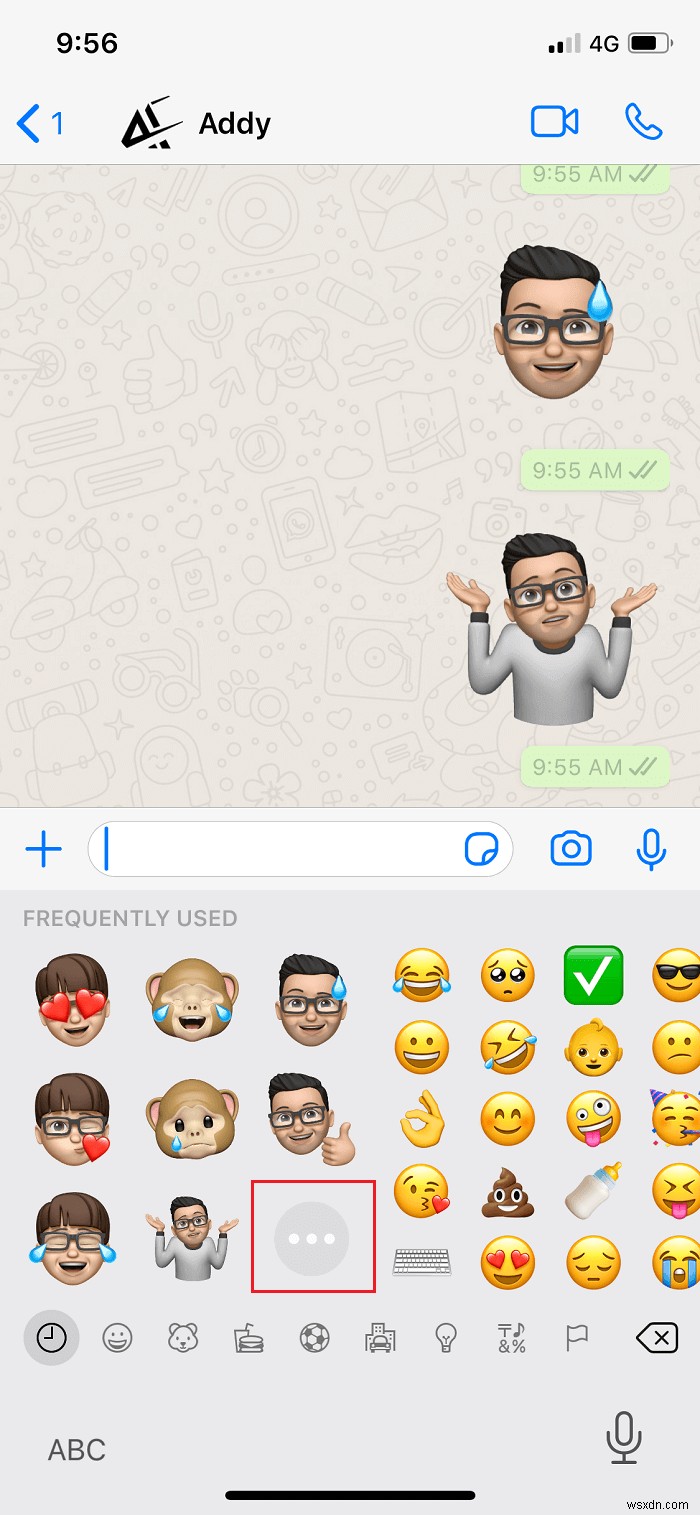 วิธีใช้สติกเกอร์ Memoji บน WhatsApp สำหรับ Android