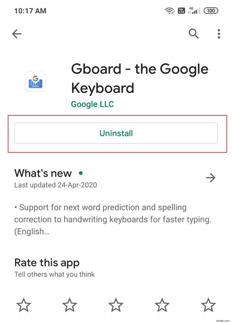 แก้ไข Gboard หยุดทำงานบน Android