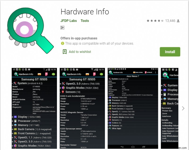 15 แอปเพื่อตรวจสอบฮาร์ดแวร์ของโทรศัพท์ Android ของคุณ