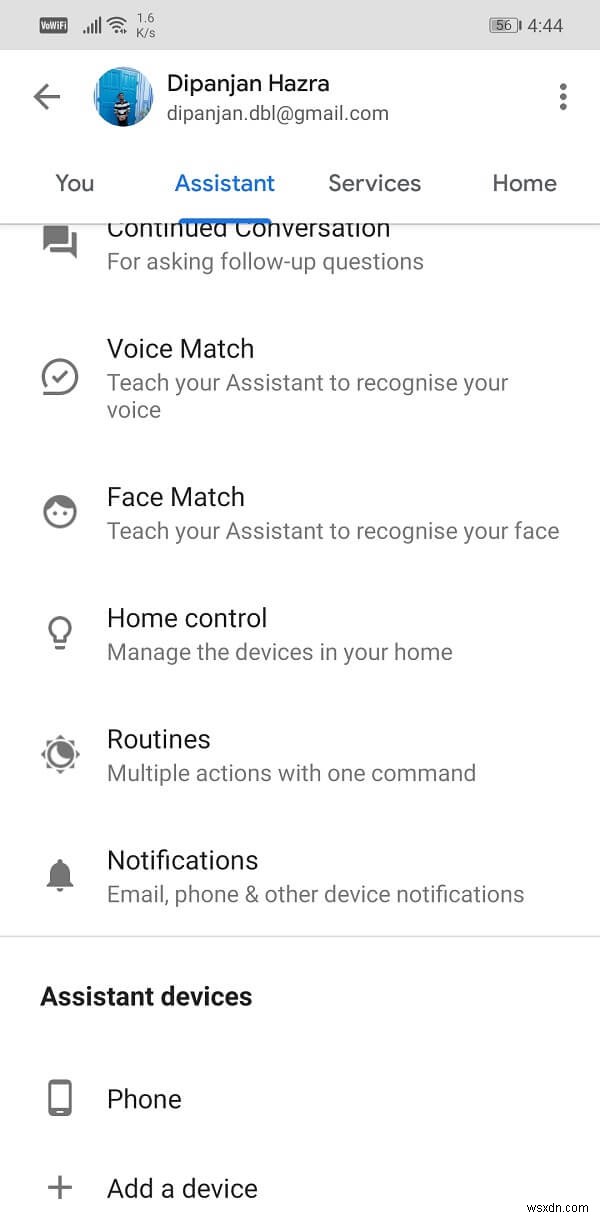 วิธีปิดการใช้งาน Google Assistant บน Android