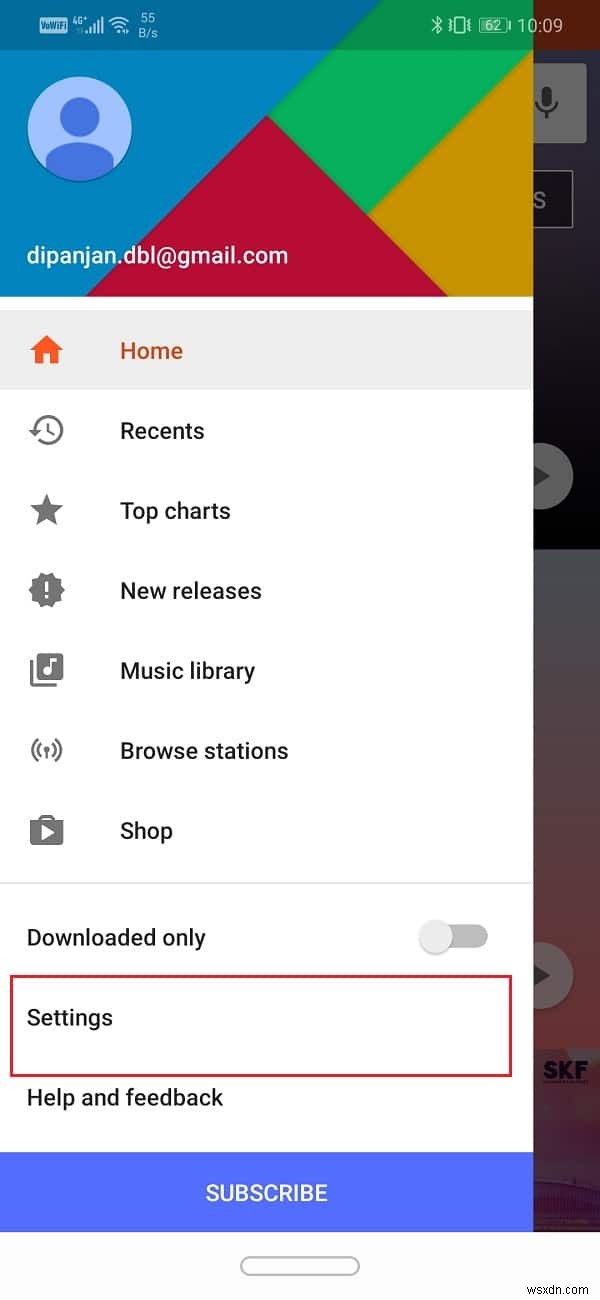 แก้ไข Google Play Music หยุดทำงาน